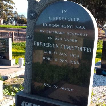 CARSTENS Frederick Christoffel 1934-1966