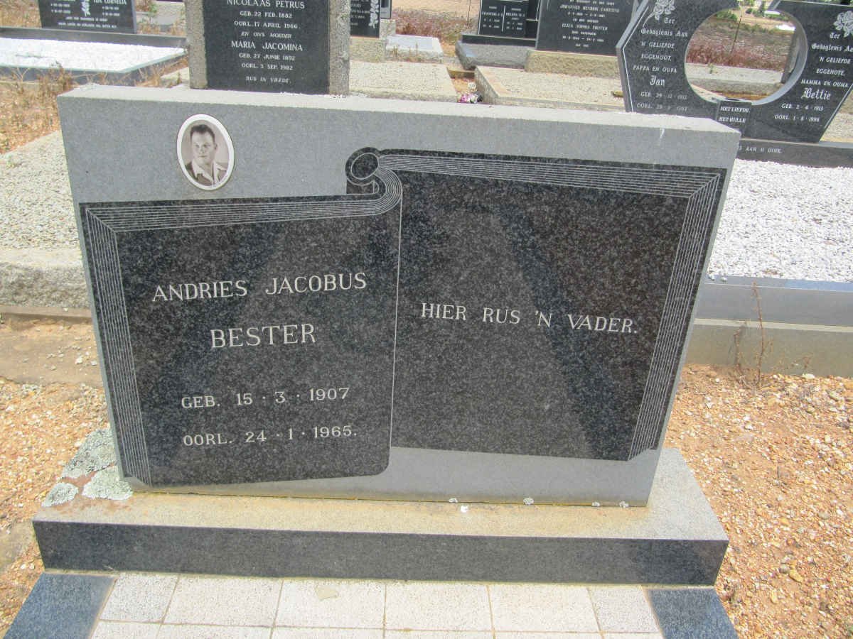 BESTER Andries Jacobus 1907-1965