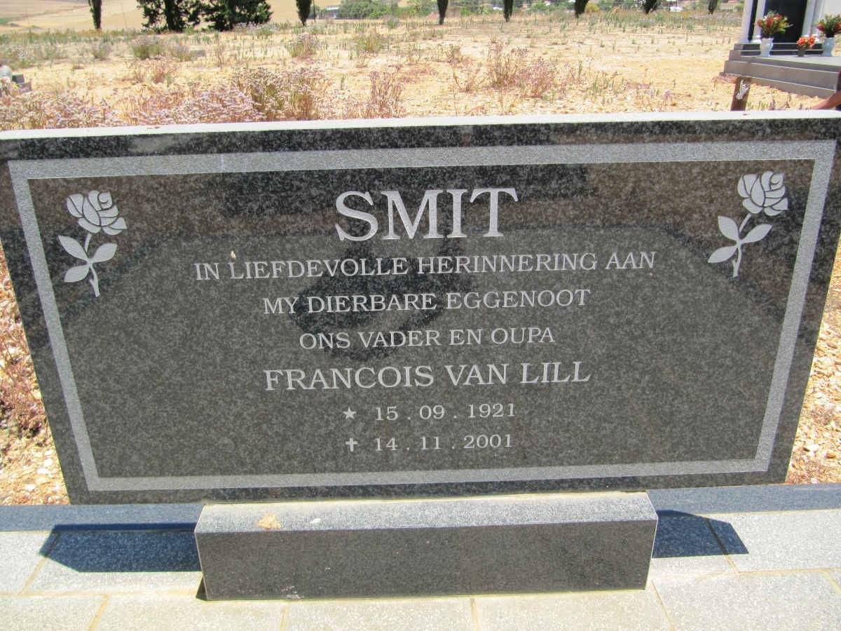 SMIT Francois van Lill 1921-2001