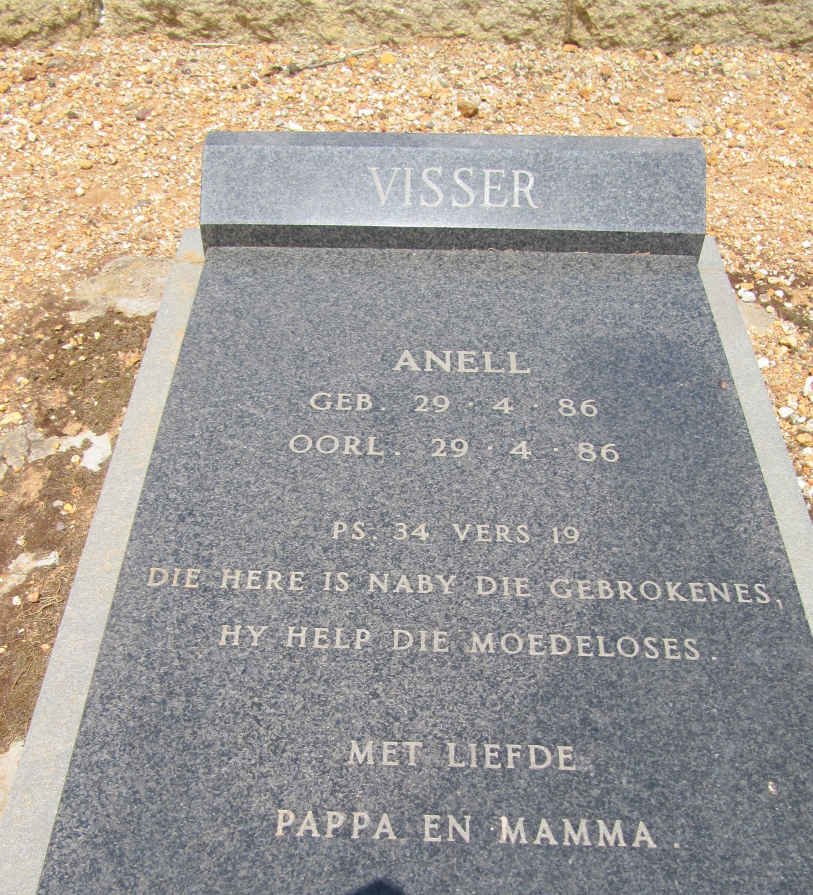 VISSER Anell 1986-1986