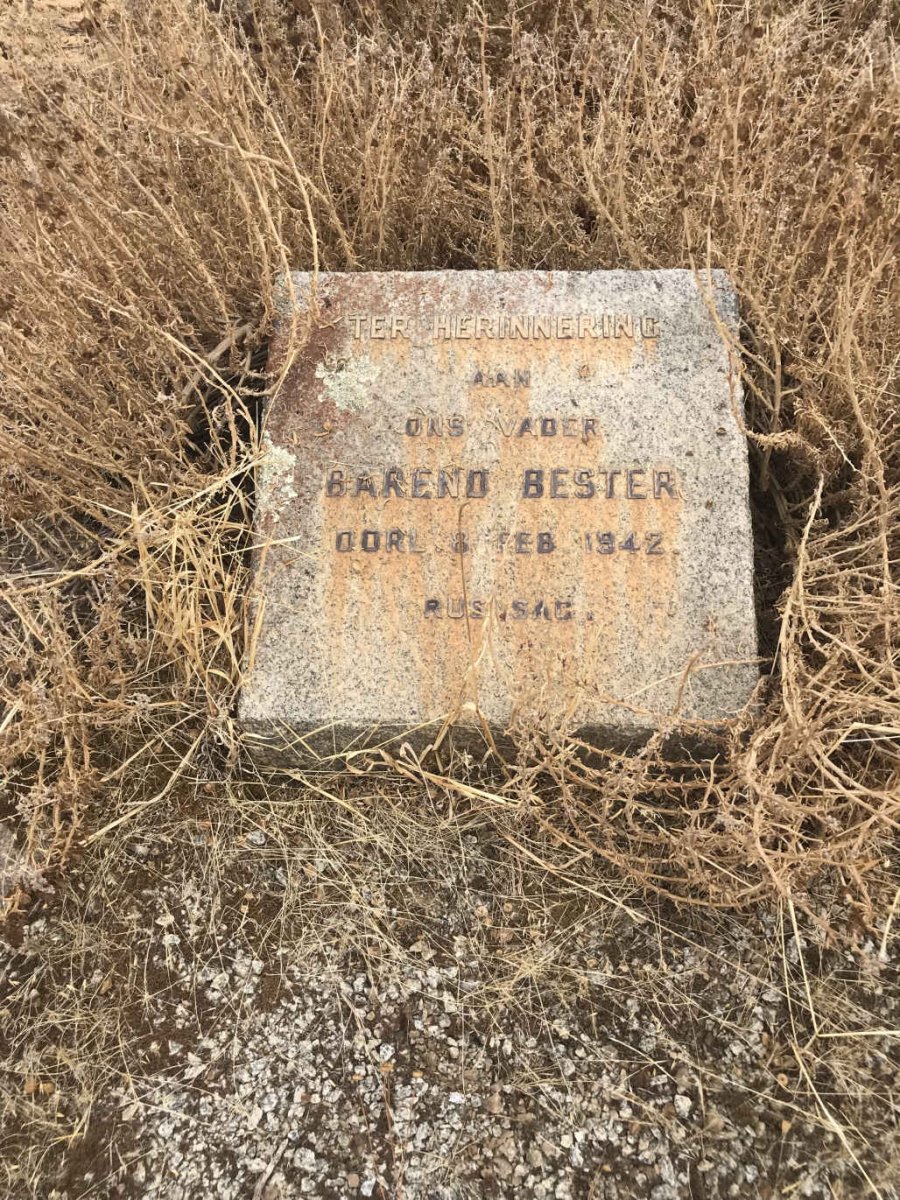 BESTER Barend -1942