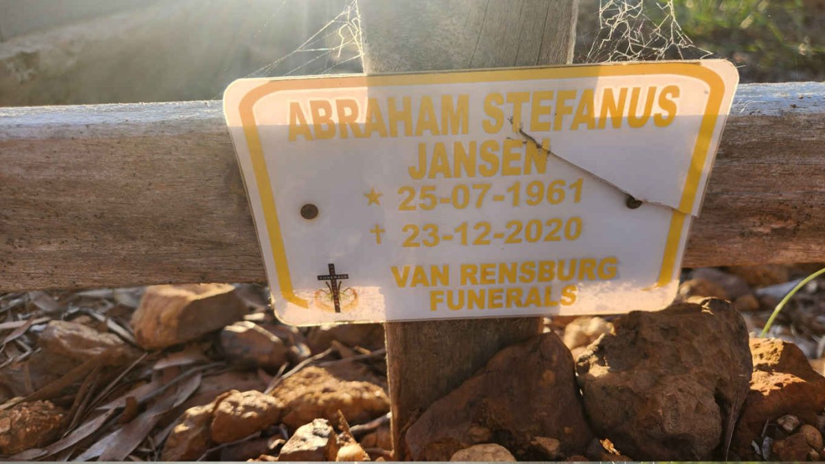 JANSEN Abraham Stefanus 1961-2020