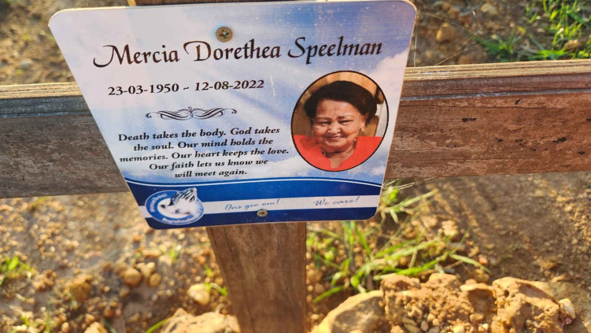 SPEELMAN Mercia Dorethea 1950-2022