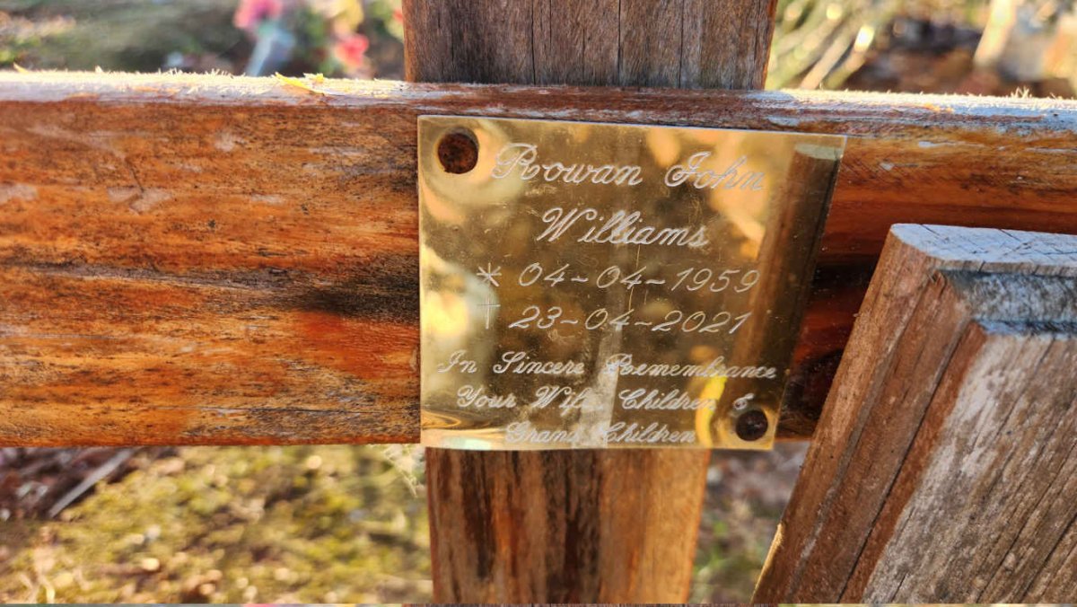 WILLIAMS Rowan John 1959-2021