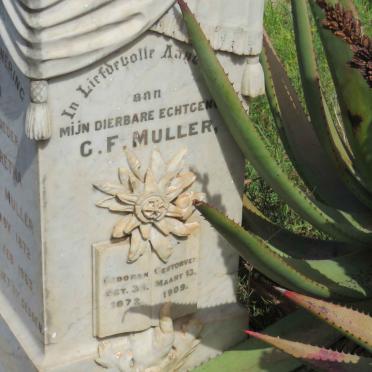 MULLER G.F. 1872-1909 & Margaretha Isabella 1872-1963