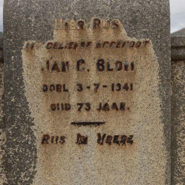 BLOM Jan.C. -1941