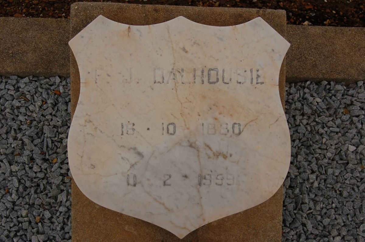 DALHOUSIE F.?.J. 1880-1959