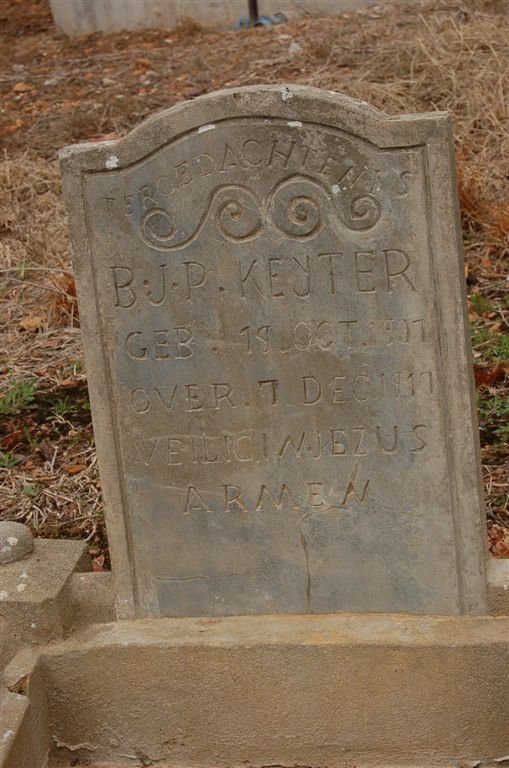 KEYTER B.J.P. 1907-1917