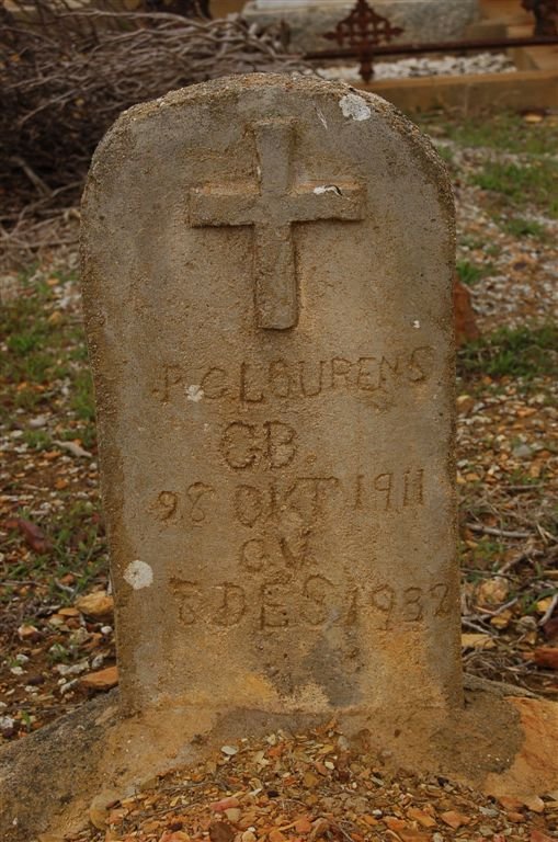 LOURENS P.G. 1911-1932