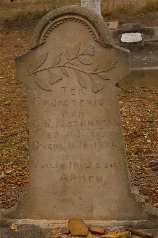 NOTHNAGEL C.S. 1900-1924