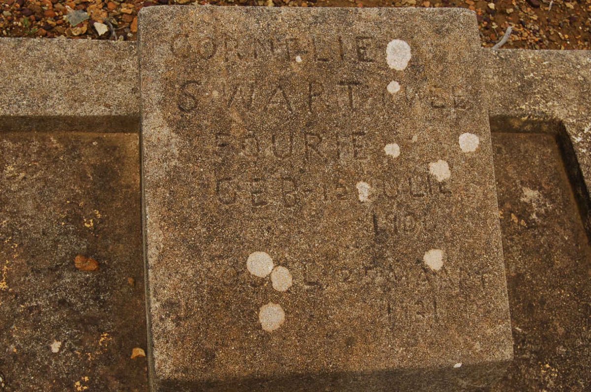 SWART Cornelie S. nee FOURIE 1900-1931