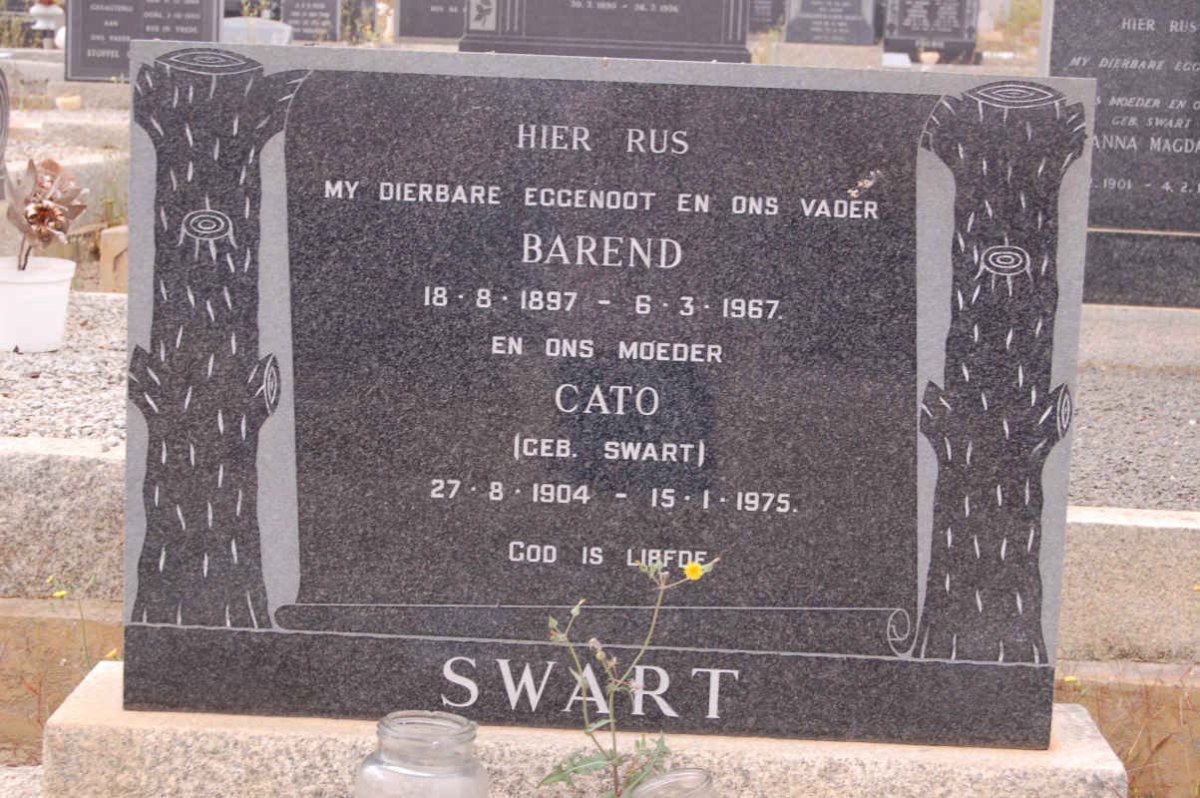 SWART Barend 1897-1967 &amp; Cato SWART 1904-1975