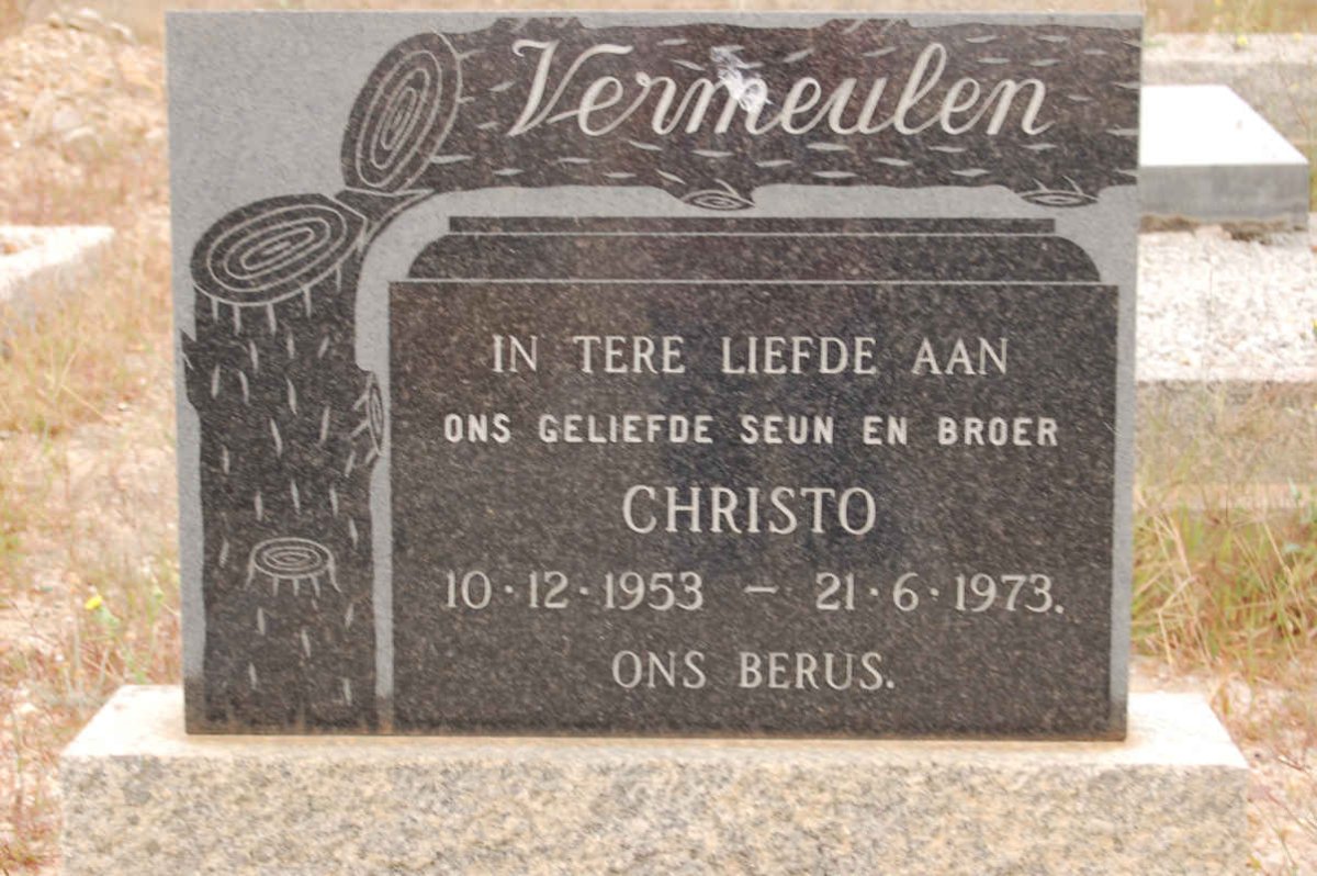 VERMEULEN Christo 1953-1973