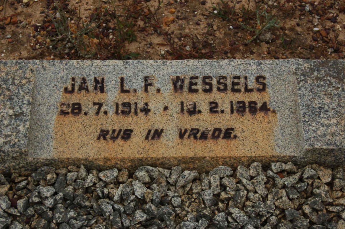 WESSELS Jan L.F. 1914-1964