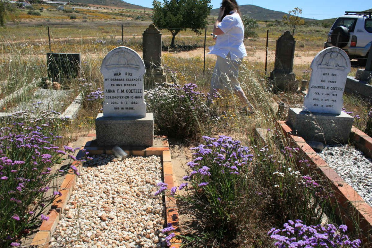 COETZEE Johannes N. 1874-1968 &amp; Anna F.M. DREYER 1884-1960