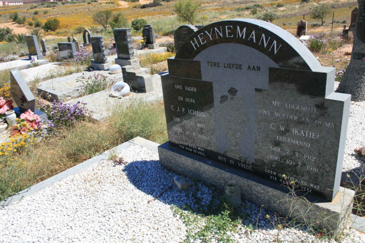 HEYNEMANN C.J.P. 1909-1989 &amp; C.W. BIERMANN 1912-1981