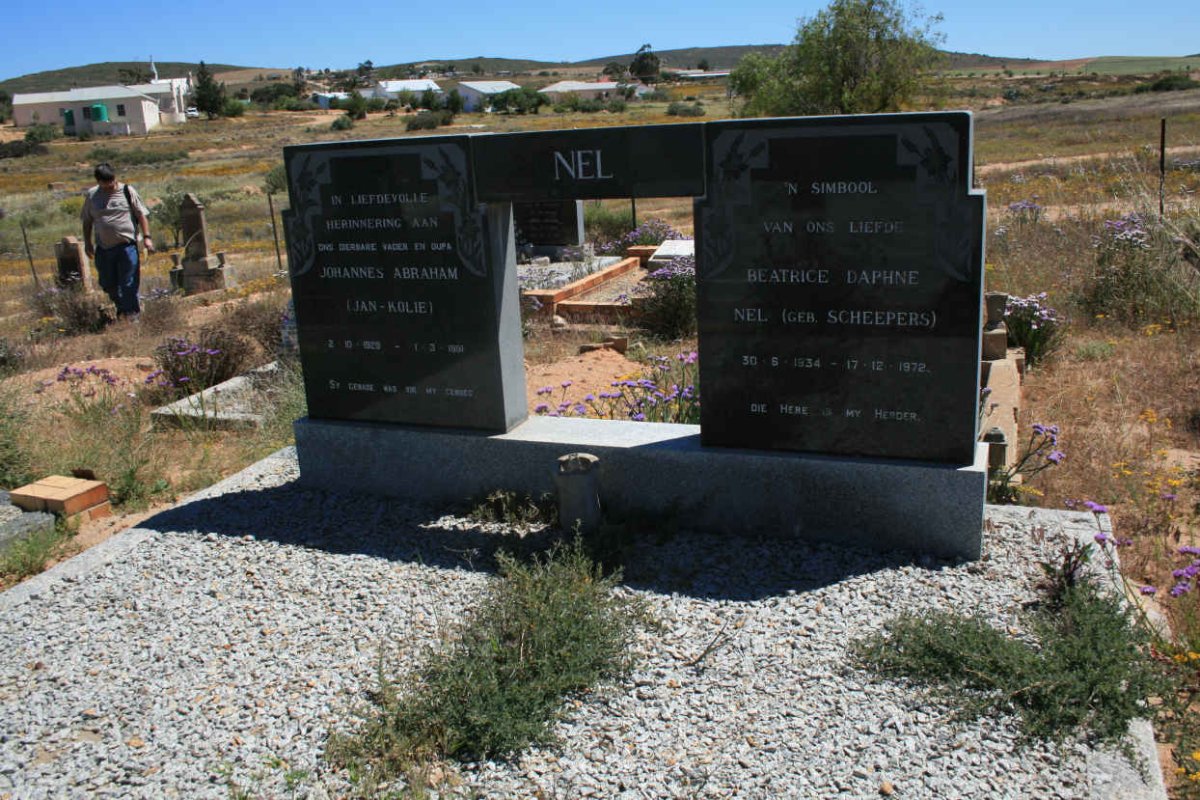 NEL Johannes 1929-19?? &amp; Beatrice Daphne SCHEEPERS 1934-1972