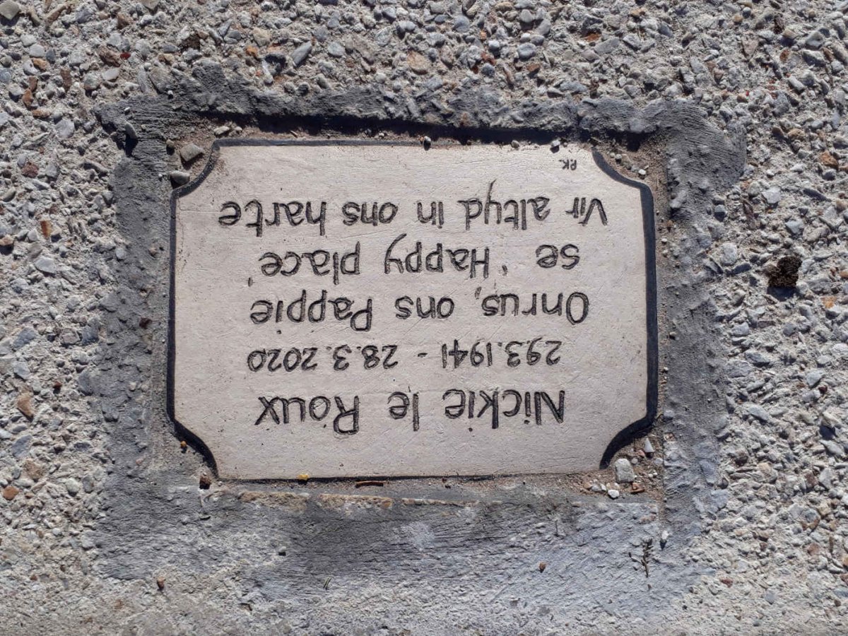 ROUX Nickie, le 1941-2020
