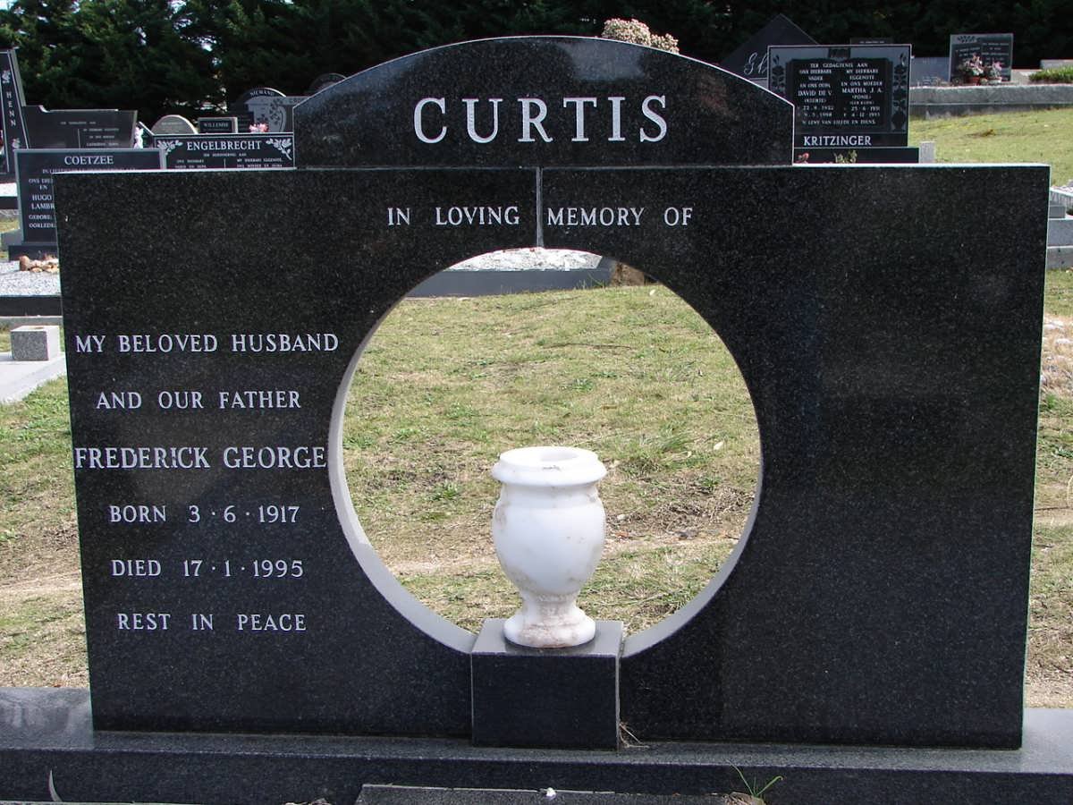 CURTIS Frederick George 1917-1995