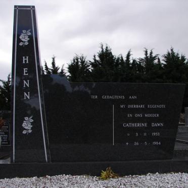 HENN Catherine Dawn 1953-1984