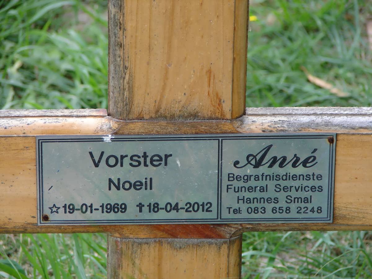 VORSTER Noeil 1969-2012