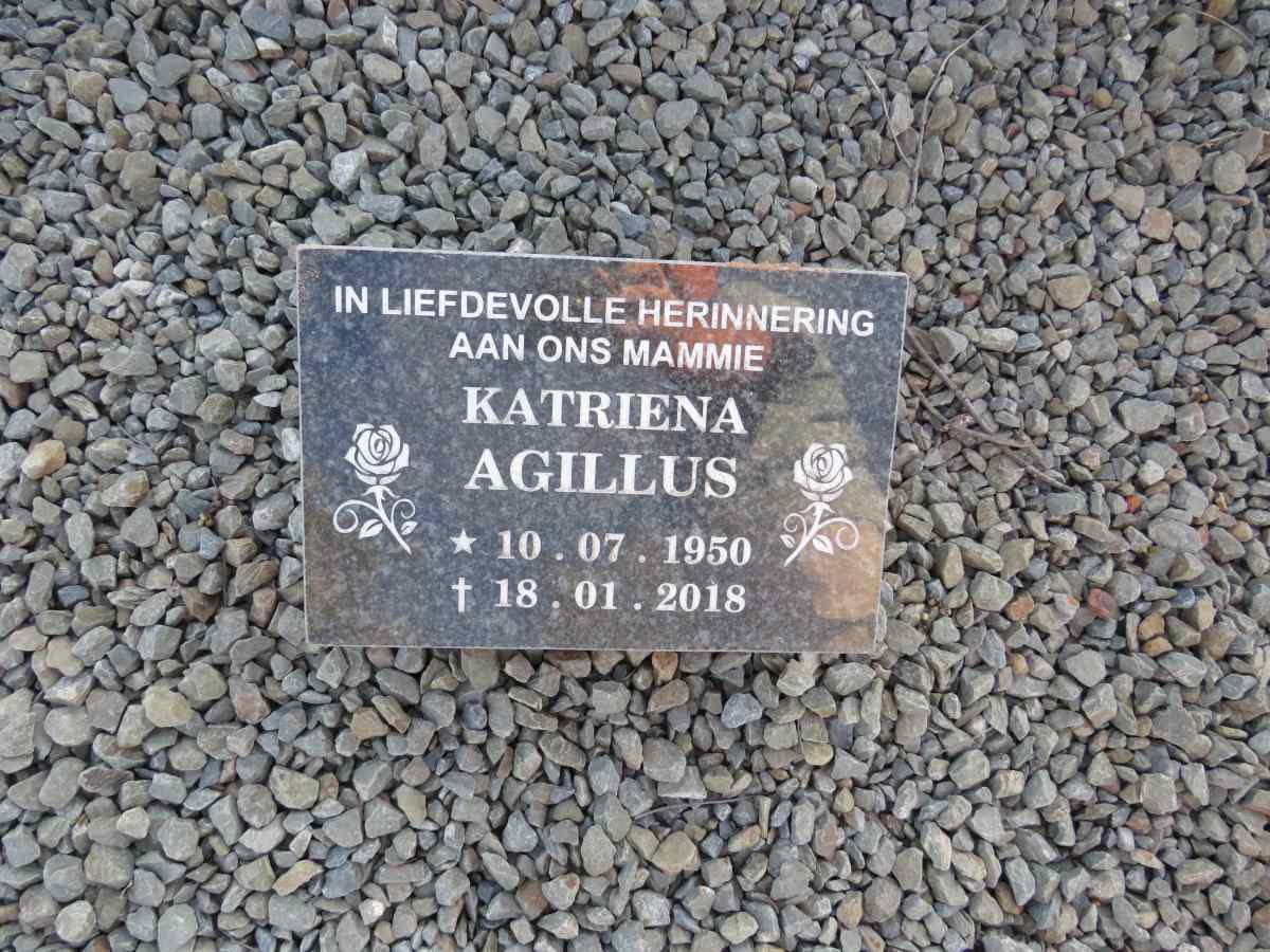 AGILLUS Katriena 1950-2018