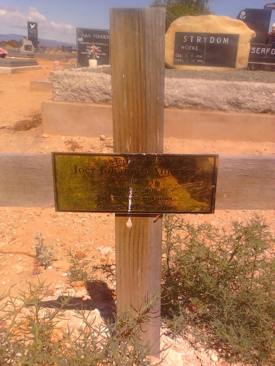 AMORICA Joey Johannes 1937-2008