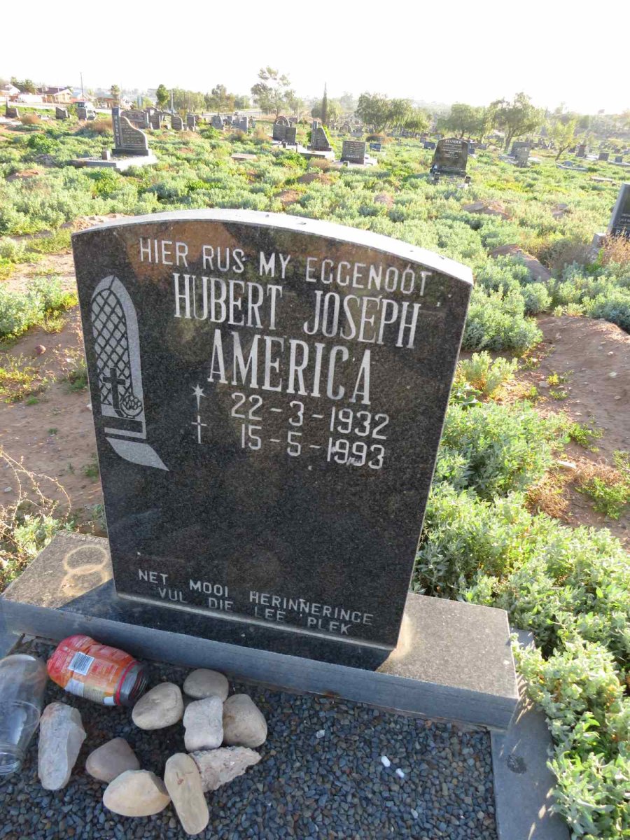 AMERICA Hubert Joseph 1932-1993