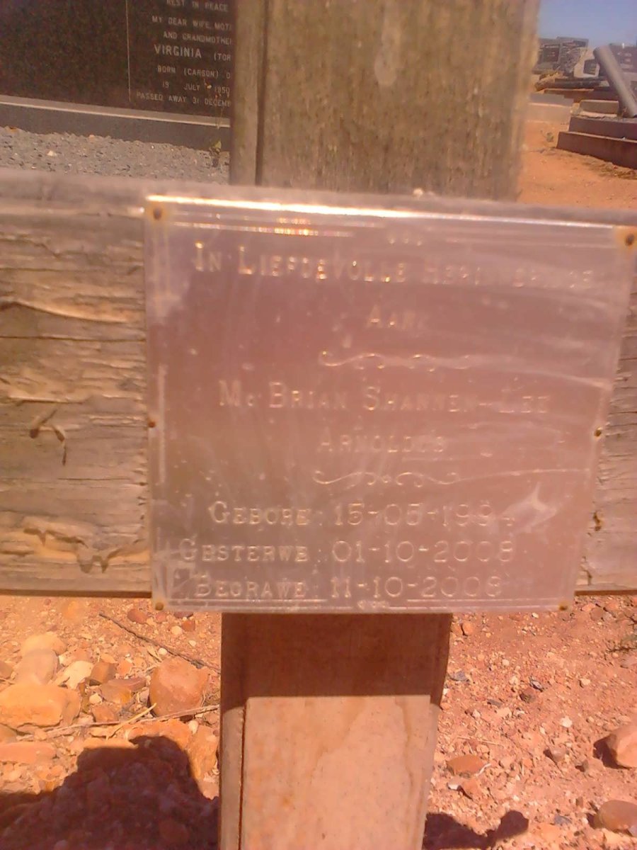 ARNOLDUS McBrian Shannen-Lee 1994-2008