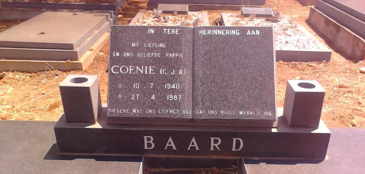 BAARD C.J.A. 1940-1987