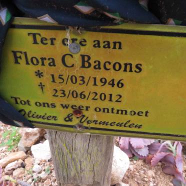 BACONS Flora C. 1946-2012