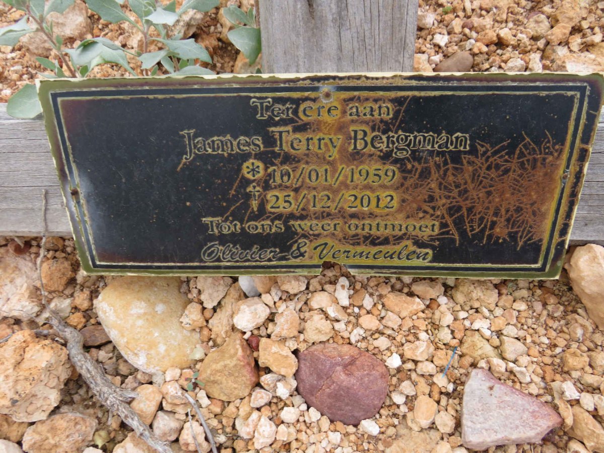 BERGMAN James Terry 1959-2012