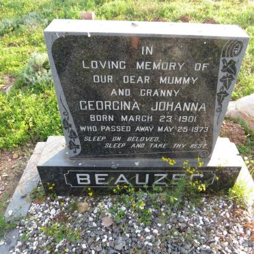 BEAUZEC Georgina Johanna 1901-1973