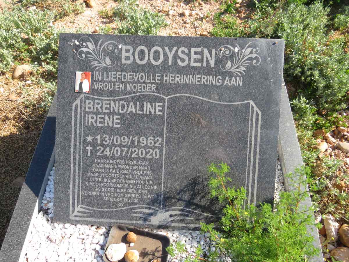 BOOYSEN Brendaline Irene 1962-2020