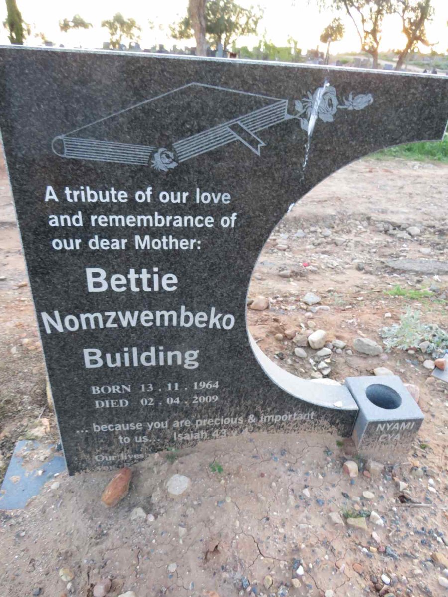 BUILDING Bettie Nomzwembeko 1964-2009