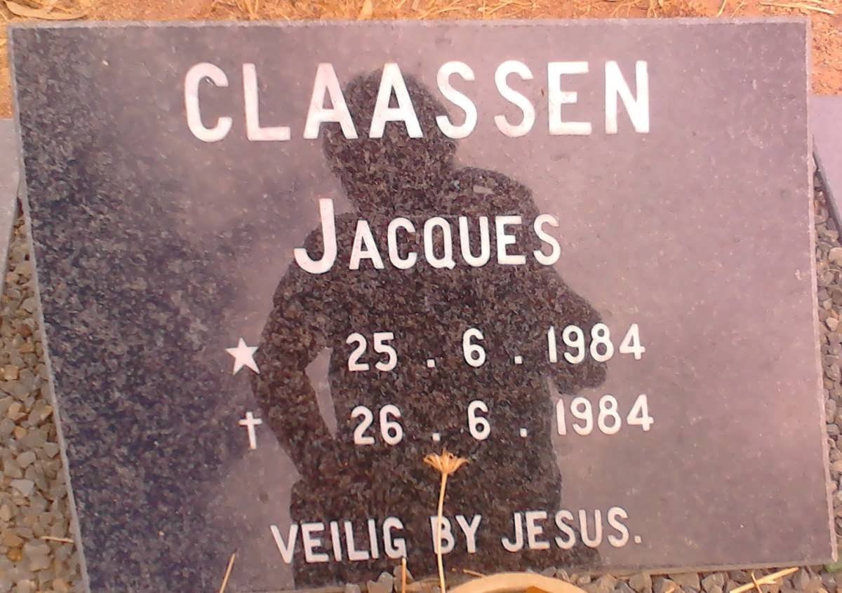 CLAASSEN Jacques 1984-1984