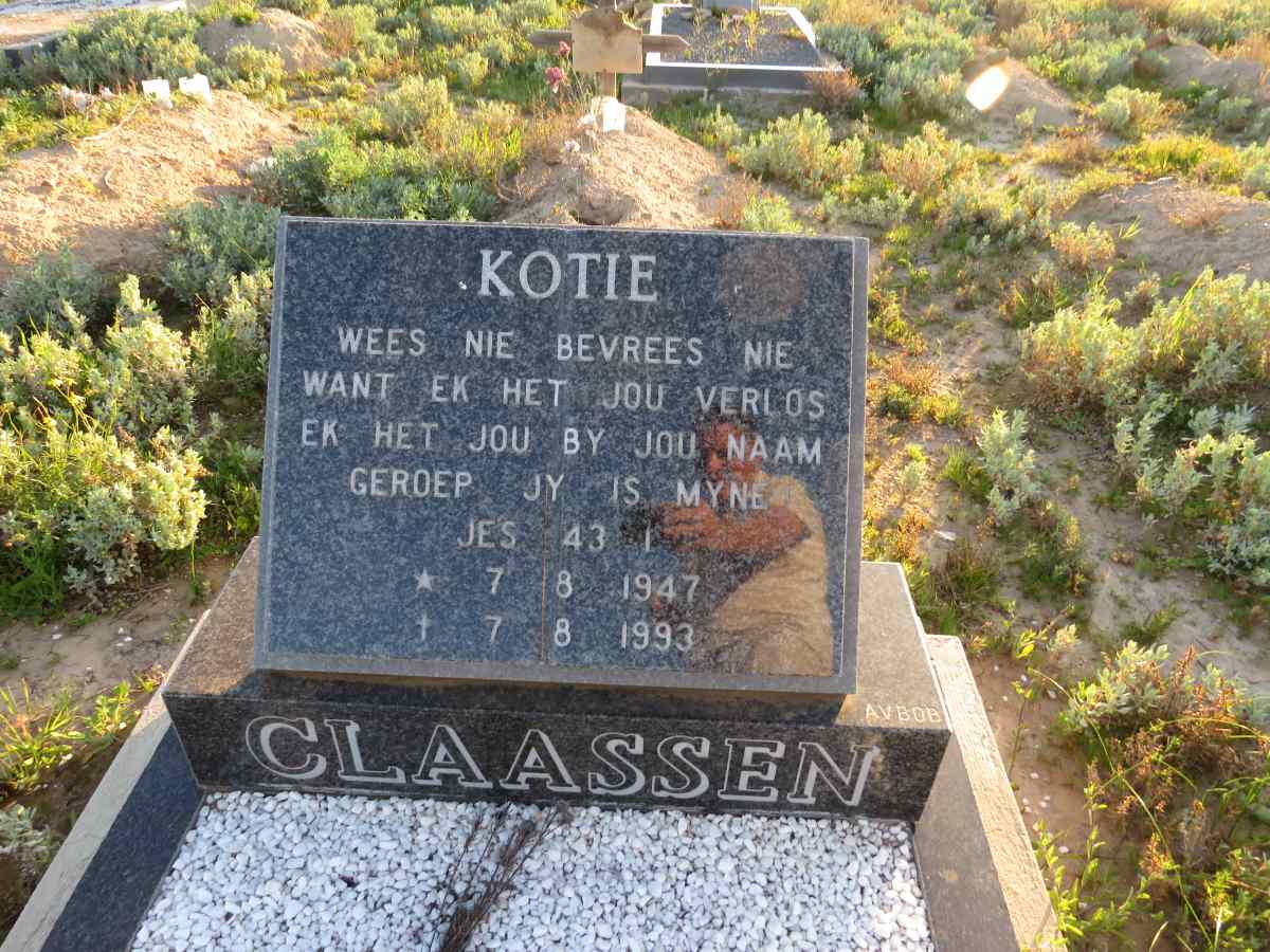 CLAASSEN Kotie 1947-1993