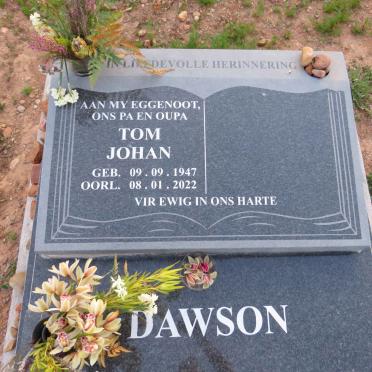 DAWSON Tom Johan 1947-2022