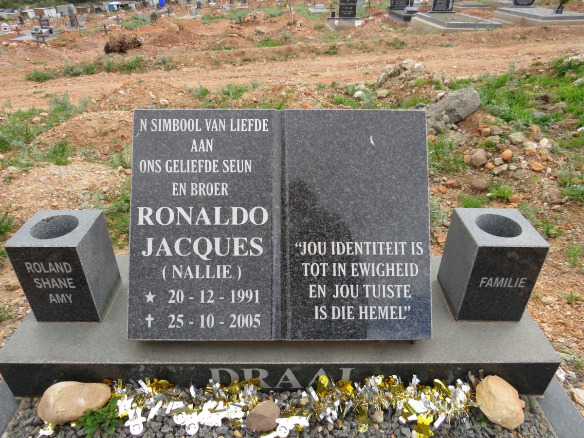 DRAAI Ronaldo Jacques 1991-2005