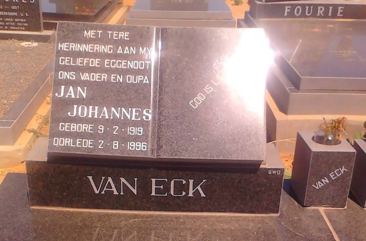 ECK Jan Johannes, van 1919-1996
