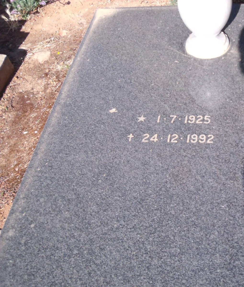 FOURIE Klasie 1925-1992