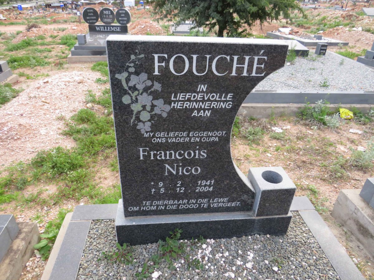 FOUCHE Francois Nico 1941-2004