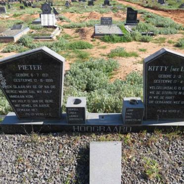 HOOGBAARD Pieter 1921-1995 & Kitty LLOYDD 1929-1998