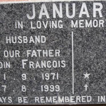 JANUARY Brendin Francois 1971-1999 &amp; Denise 1962-