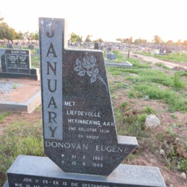 JANUARY Donovan Eugene 1966-1988