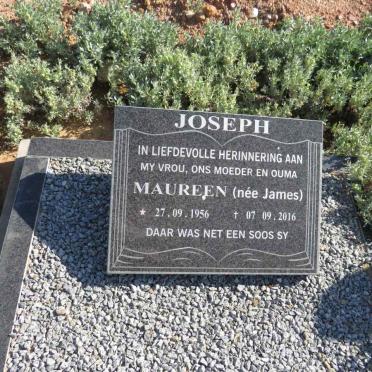 JOSEPH Maureen nee JAMES 1956-2016