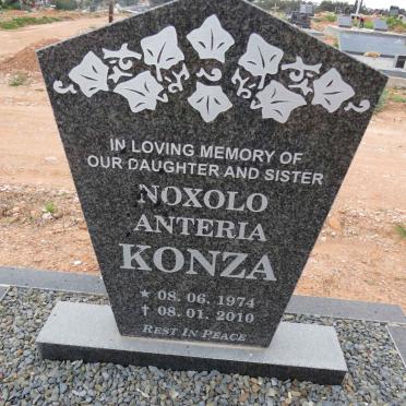 KONZA Noxolo Anteria 1974-2010