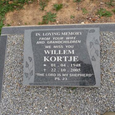 KORTJE Willem 1948-2005