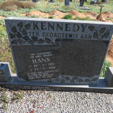 KENNEDY Hans 1951-1994