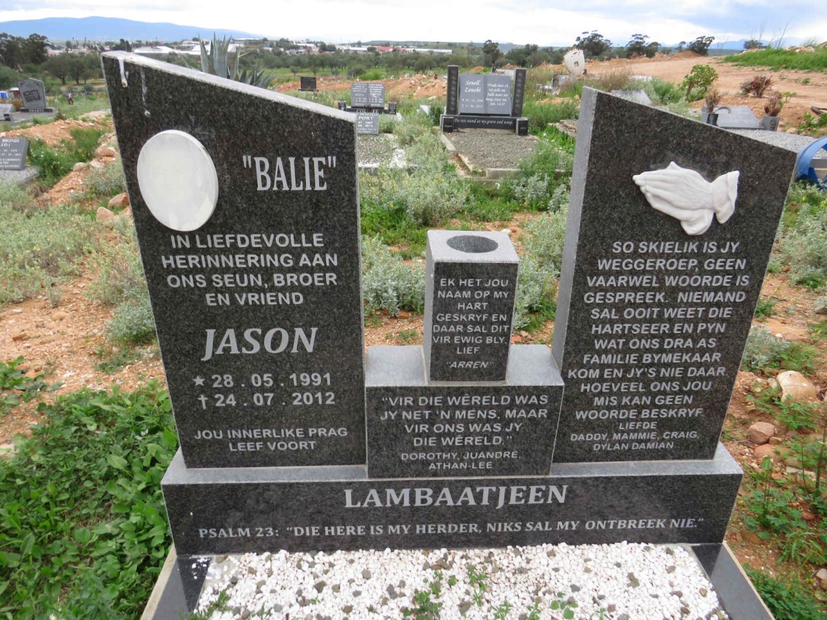 LAMBAATJEEN Jason 1991-2012